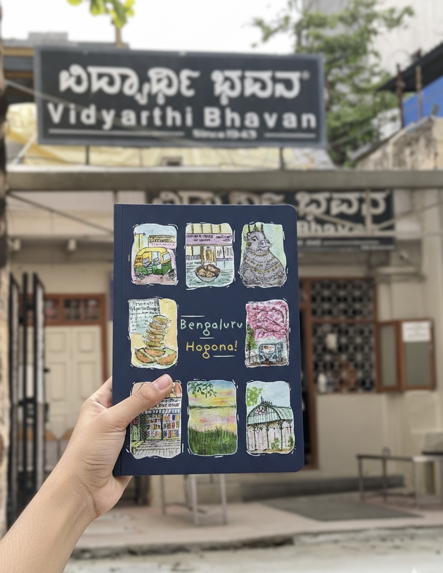 Bengaluru Hogona — A5 Notebooks by Aishwarya Ashok
